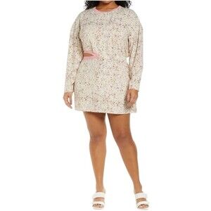 OPEN EDIT Floral Cutout Long Sleeve
Minidress